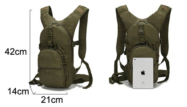 15 Litre Molle Tactical Backpack Backpacks BeSmashing