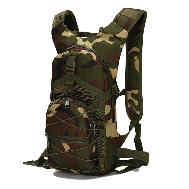 15 Litre Molle Tactical Backpack Backpacks BeSmashing Jungle Camouflage
