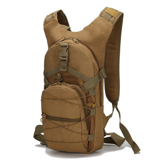 15 Litre Molle Tactical Backpack Backpacks BeSmashing Khaki