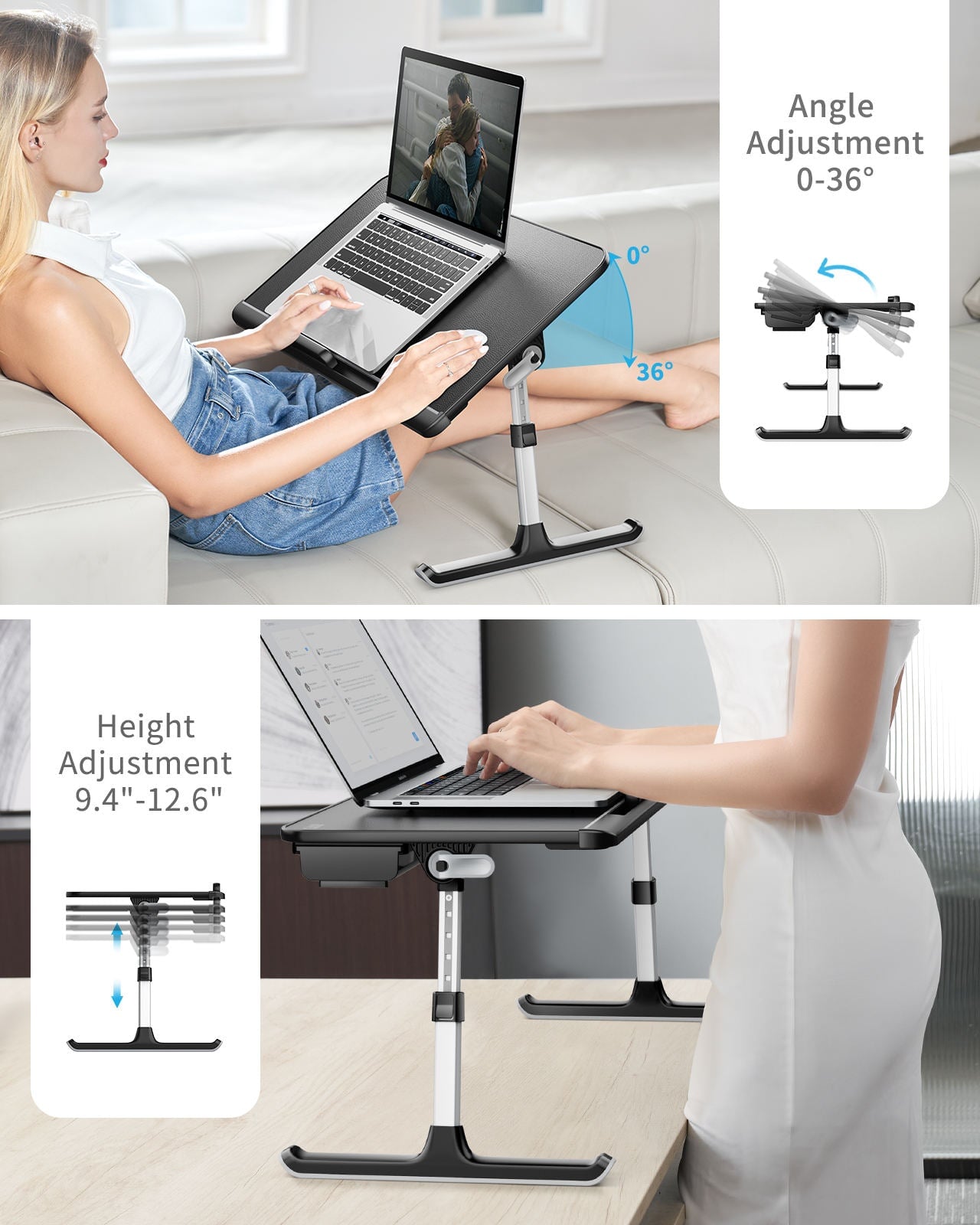 Bed & Sofa Laptop Desk Lap Desks BeSmashing