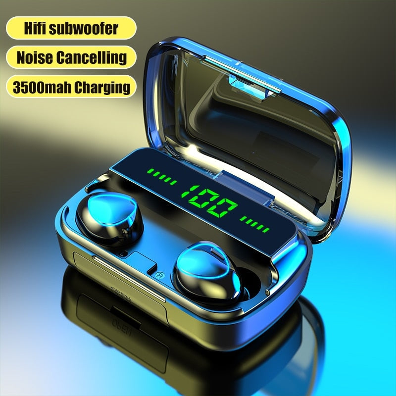 Bluetooth V5.1 Water-Resistant Earbuds Headphones BeSmashing
