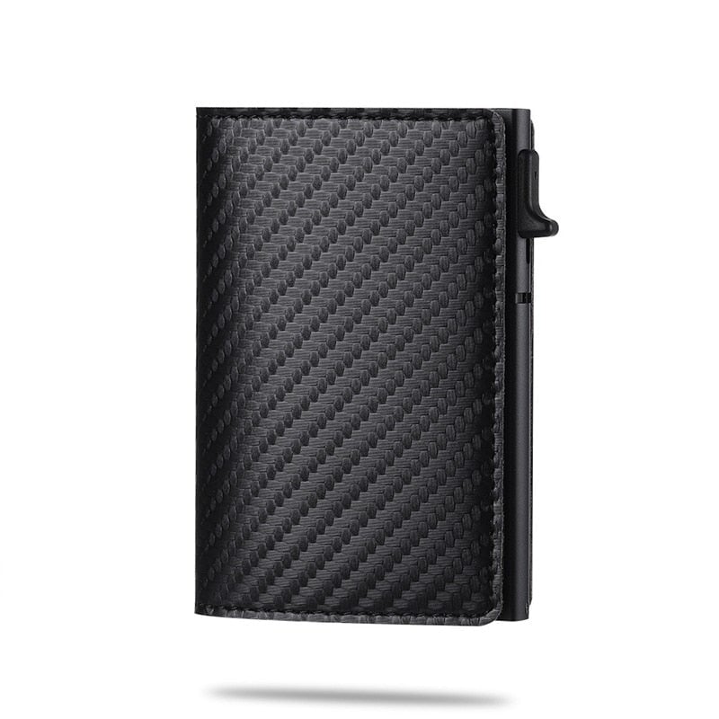 Carbon Fibre Air Tag Wallet Card & ID Holders BeSmashing