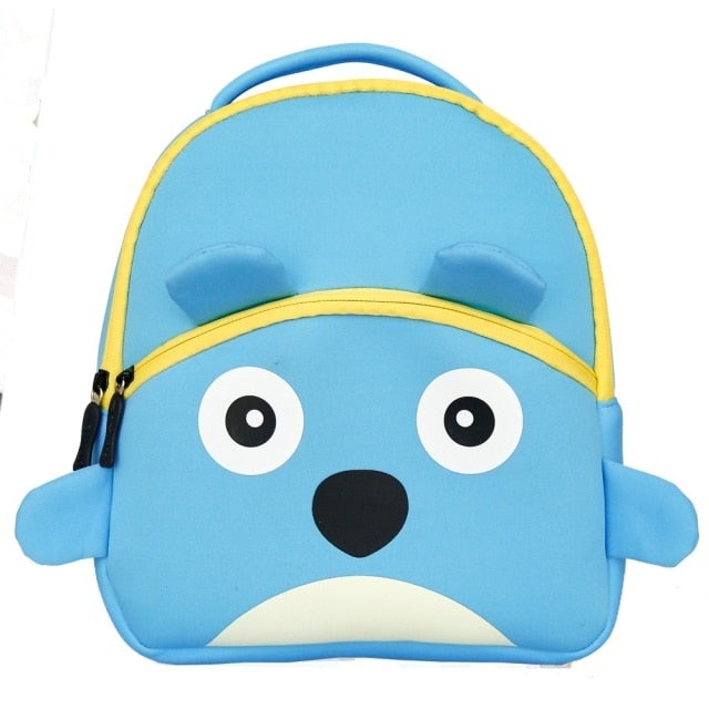 Cartoon Children's Backpack 30 Animals! School Bags BeSmashing Blue Dog 