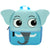Cartoon Children's Backpack 30 Animals! School Bags BeSmashing Blue Elephant 
