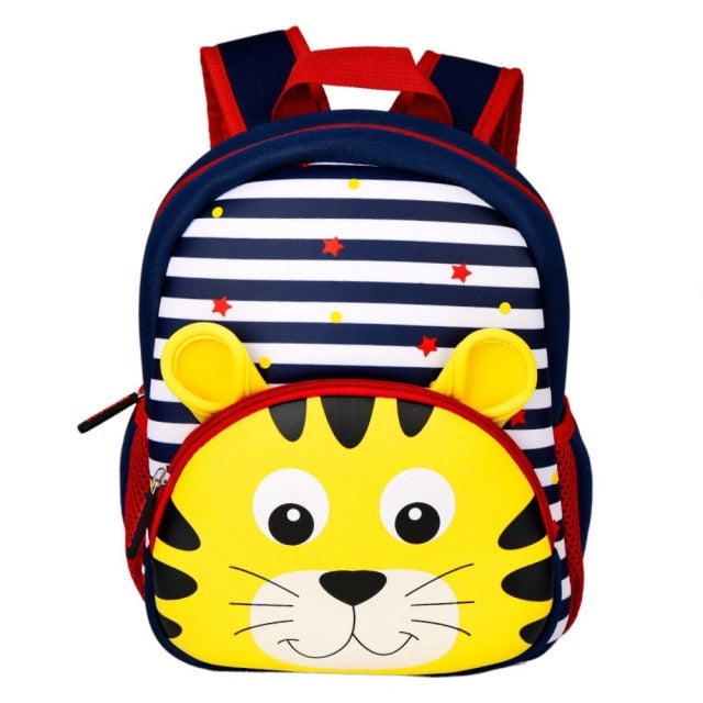Cartoon Children's Backpack 30 Animals! School Bags BeSmashing Tiger