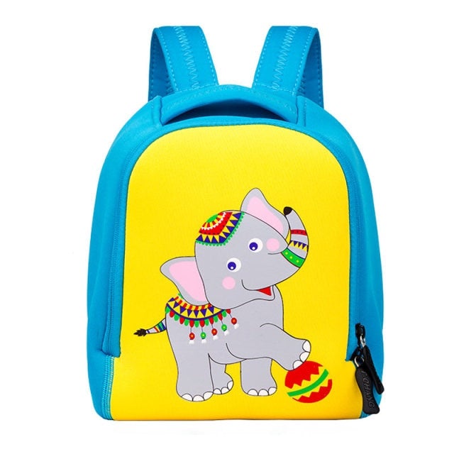 Cartoon Children's Backpack 30 Animals! School Bags BeSmashing Yellow Elephant