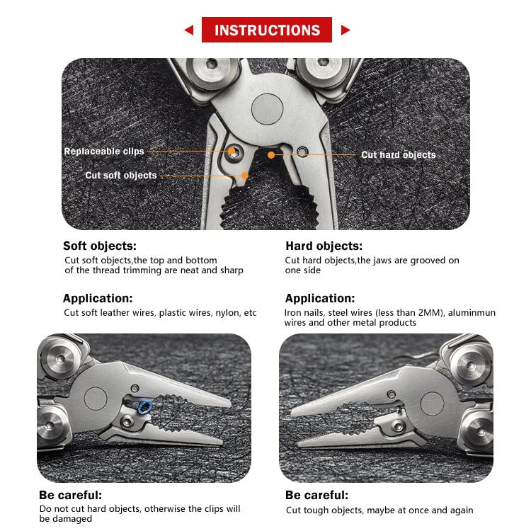Heavy Duty Pocket 18 in 1 Multi Tool Multifunction Tools & Knives BeSmashing