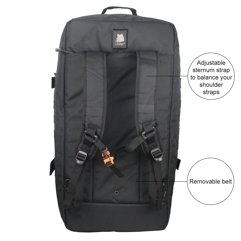 Large Waterproof Duffel Bag Backpack Backpacks BeSmashing