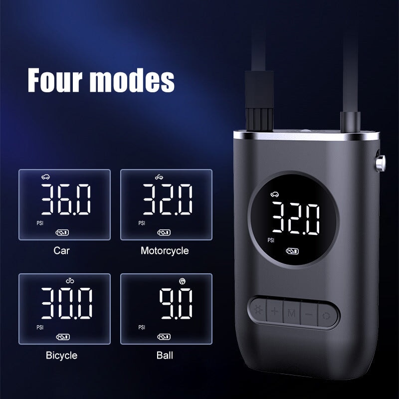 Portable Car Tyre Inflator Pump Inflatable Pump BeSmashing