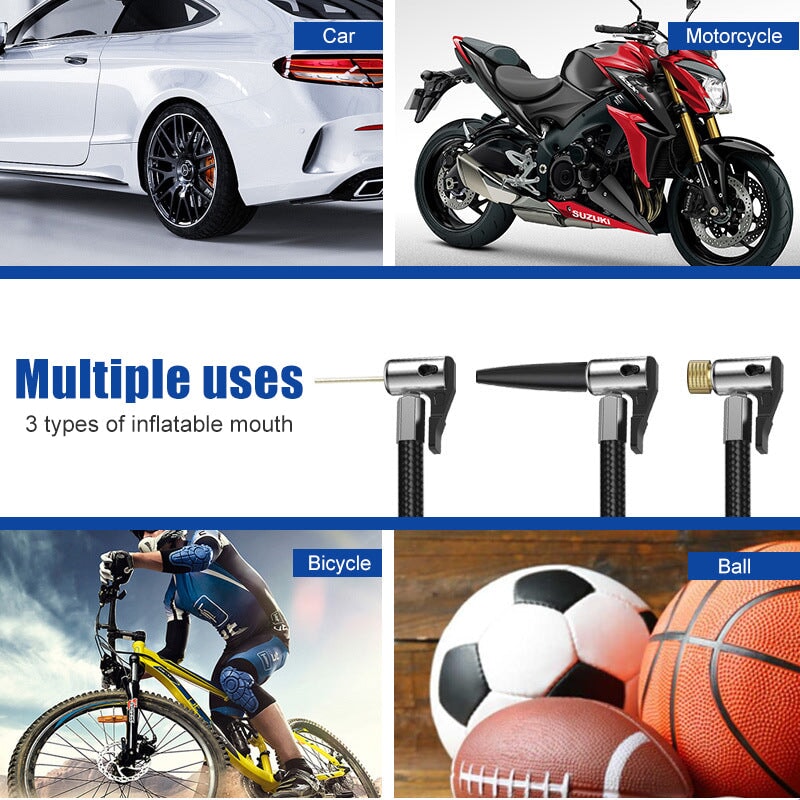 Portable Car Tyre Inflator Pump Inflatable Pump BeSmashing
