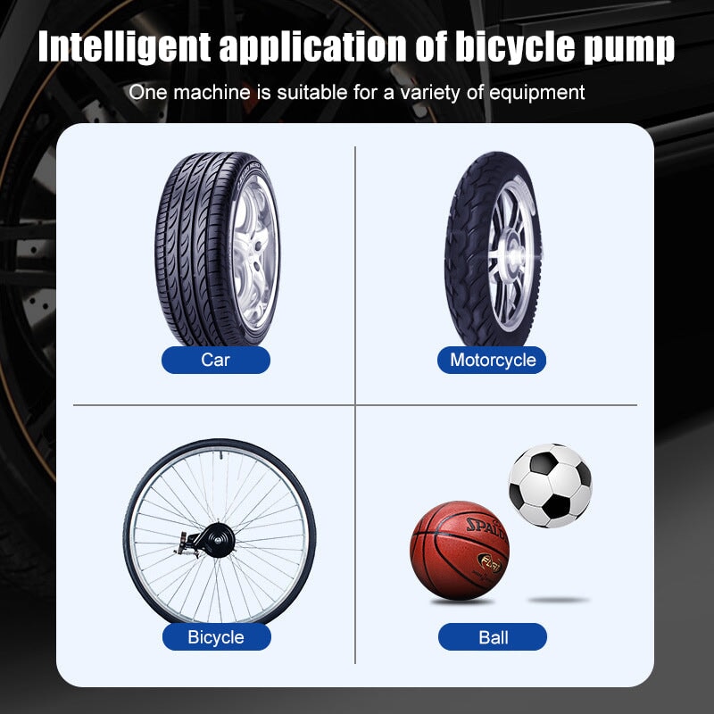 Portable Car Tyre Inflator Pump Inflatable Pump BeSmashing