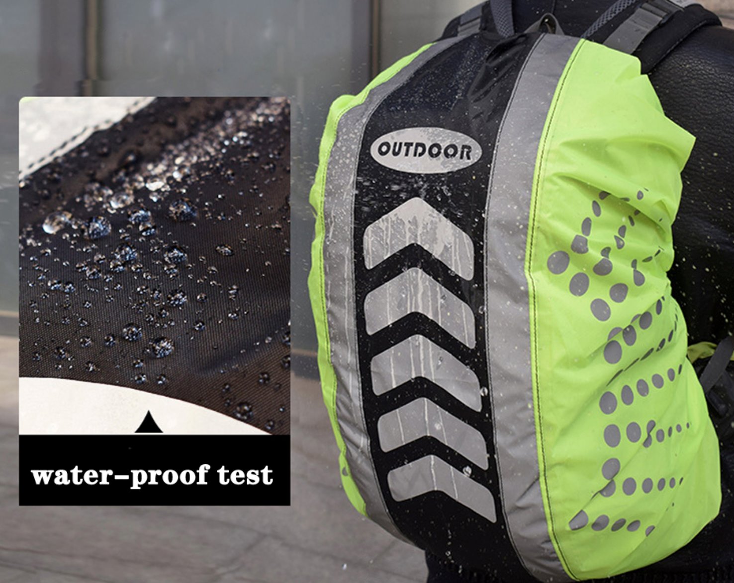 Reflective Sports BackPack Rain Cover Backpacks BeSmashing