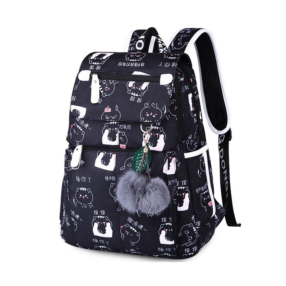 School Backpack With Keyring School Bags BeSmashing