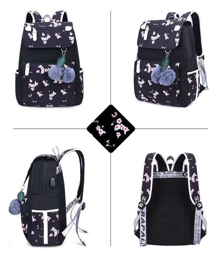 School Backpack With Keyring School Bags BeSmashing