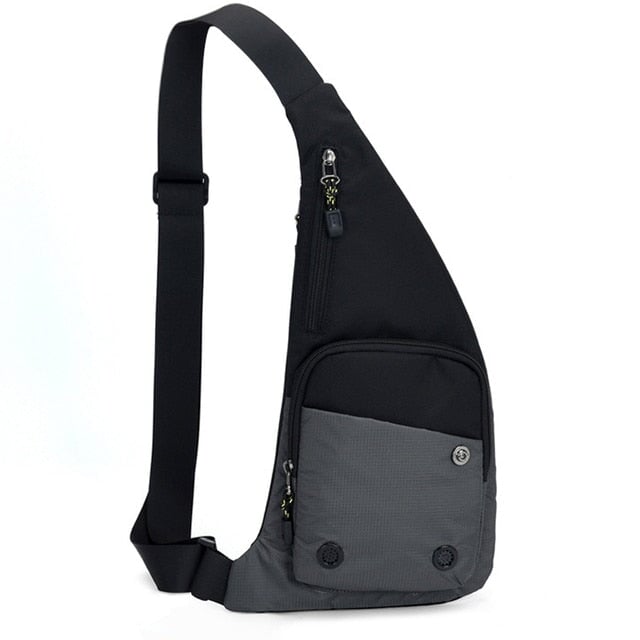 Slim Shoulder Bag Backpacks BeSmashing Dark Gray