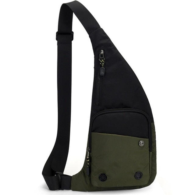 Slim Shoulder Bag Backpacks BeSmashing Green