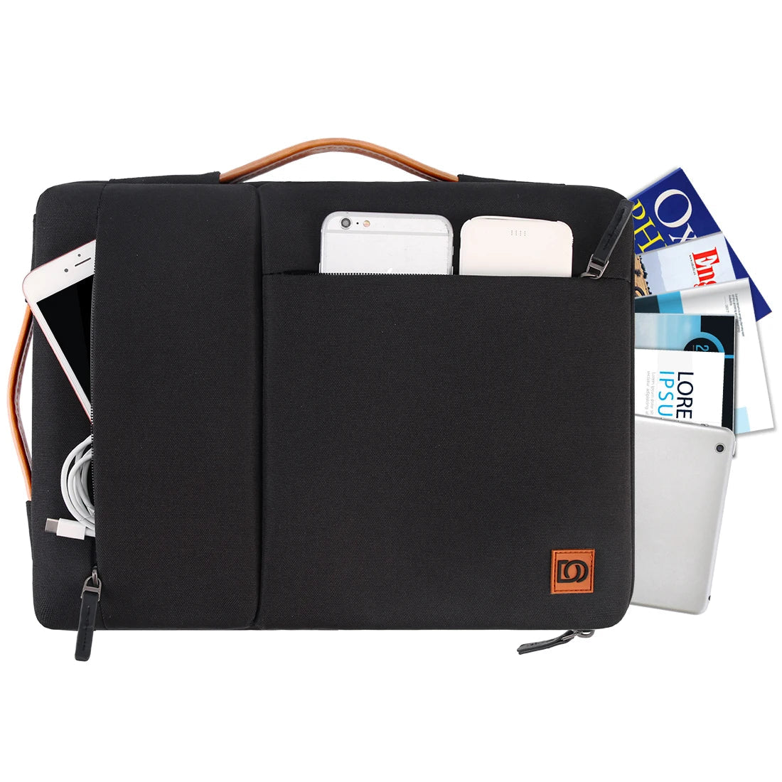 Stylish Waterproof Laptop Sleeve Dual Handle Laptop Bags & Cases BeSmashing