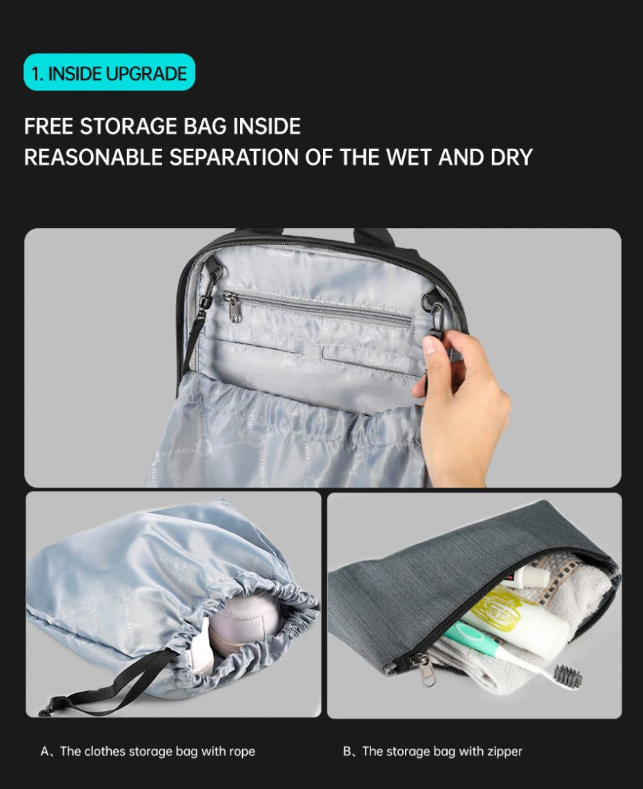 Waterproof Anti Theft Laptop Backpack Duffel Bags BeSmashing