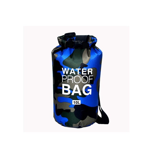 Waterproof Dry Bag 6 Sizes! Swimming Bags BeSmashing 10L Blue