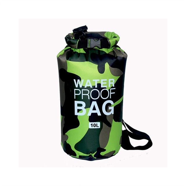 Waterproof Dry Bag 6 Sizes! Swimming Bags BeSmashing 10L Green