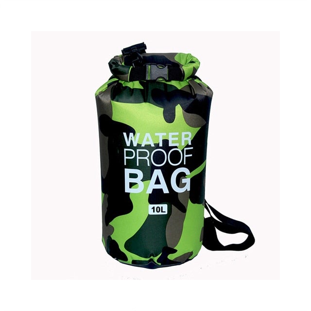 Waterproof Dry Bag 6 Sizes! Swimming Bags BeSmashing 10L Green 