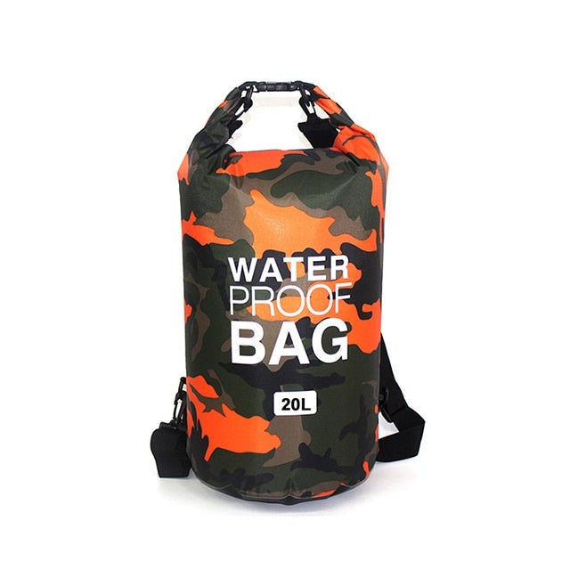 Waterproof Dry Bag 6 Sizes! Swimming Bags BeSmashing 20L Orange