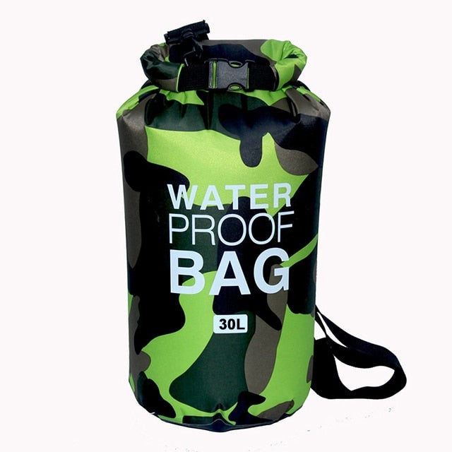 Waterproof Dry Bag 6 Sizes! Swimming Bags BeSmashing 30L Green