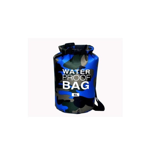 Waterproof Dry Bag 6 Sizes! Swimming Bags BeSmashing 5L Blue