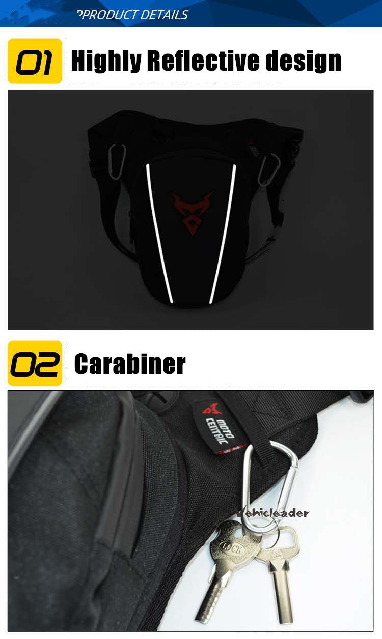 Waterproof Motorcycle Leg Bag Motorcycle Bags & Panniers BeSmashing