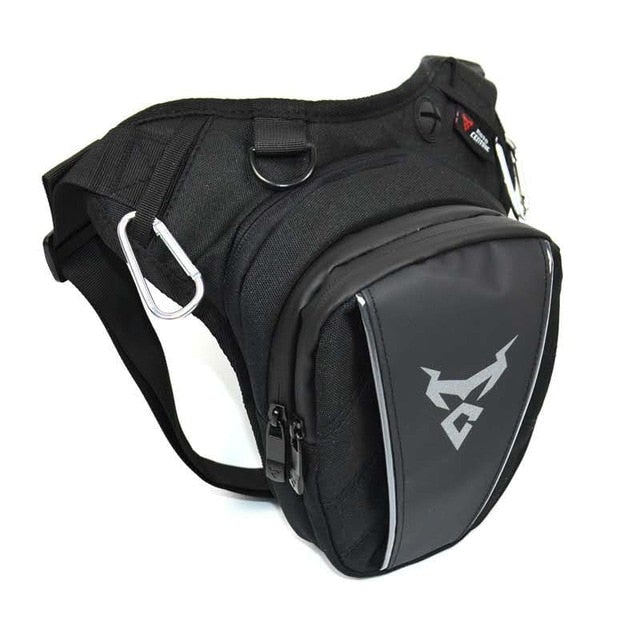 Waterproof Motorcycle Leg Bag Motorcycle Bags & Panniers BeSmashing Grey