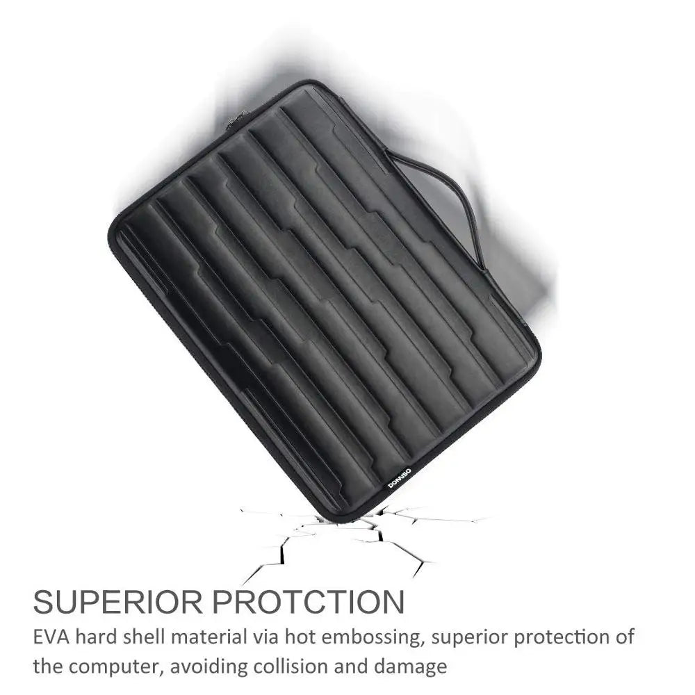 Waterproof Shock Resistant Laptop Protective Case Ridges Design Laptop Bags & Cases BeSmashing