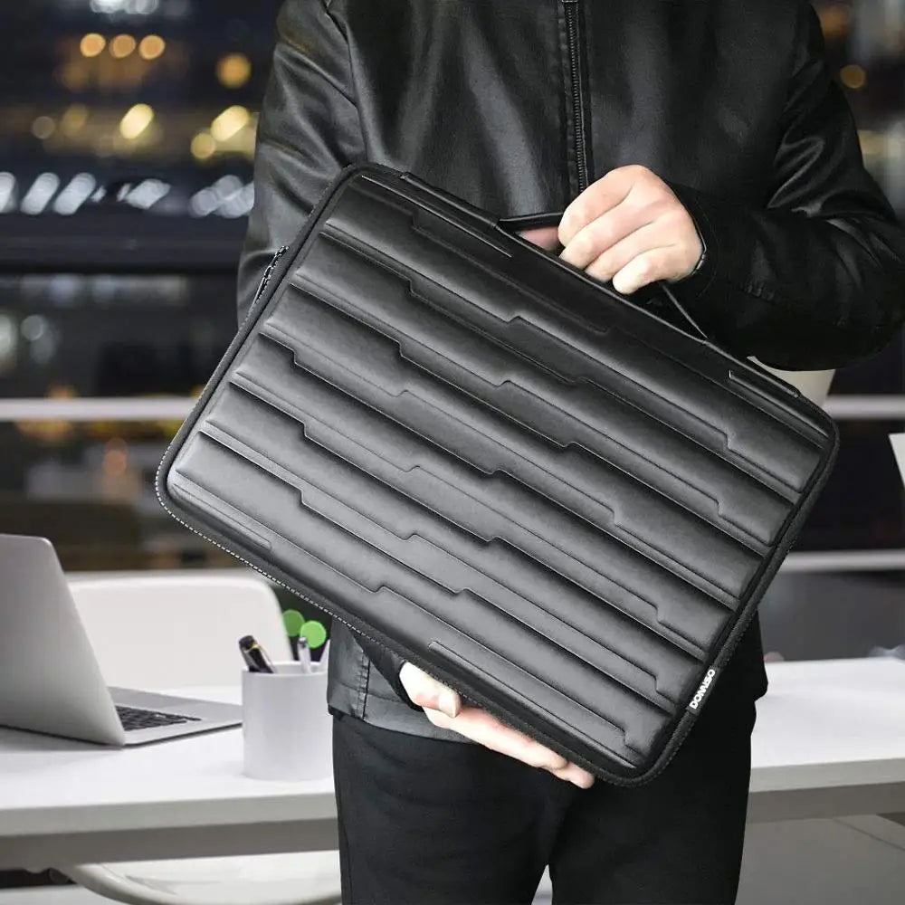 Waterproof Shock Resistant Laptop Protective Case Ridges Design Laptop Bags & Cases BeSmashing