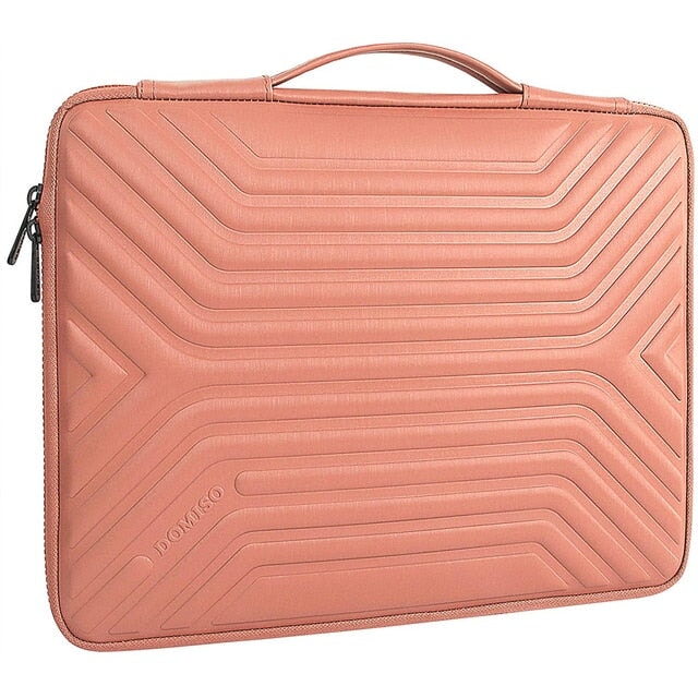 Waterproof Shock Resistant Laptop Protective Case Ripple Design Laptop Bags & Cases BeSmashing Pink 10 Inch
