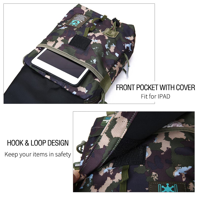 Waterproof Shoulder & Waist Messenger Bag Messenger Bags BeSmashing