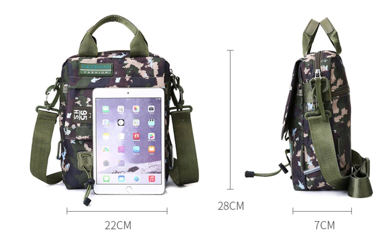 Waterproof Shoulder & Waist Messenger Bag Messenger Bags BeSmashing