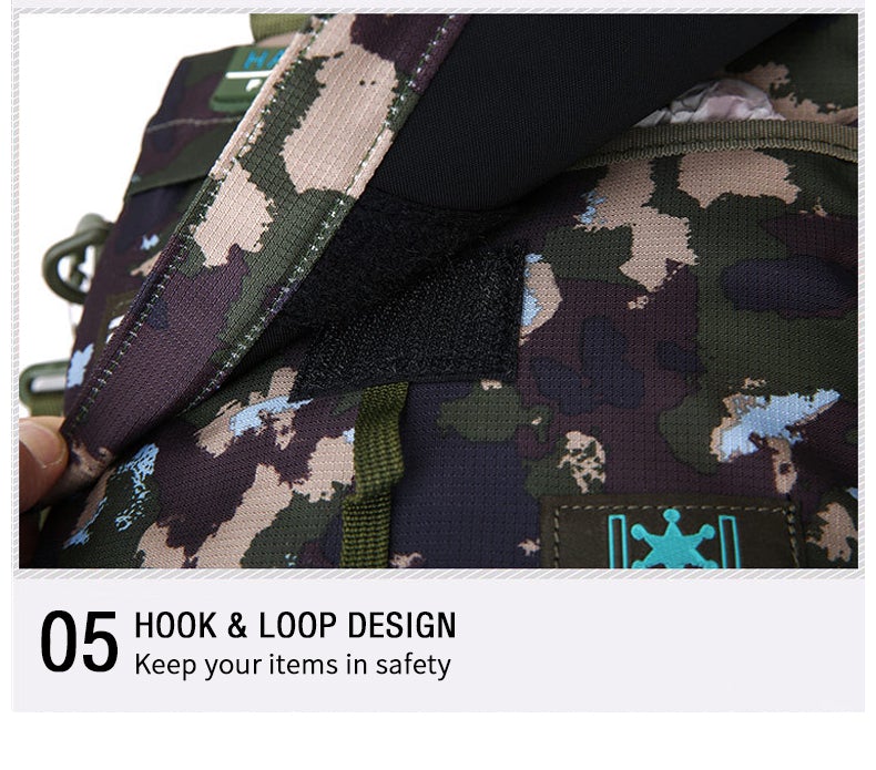 Waterproof Shoulder & Waist Messenger Bag Messenger Bags BeSmashing