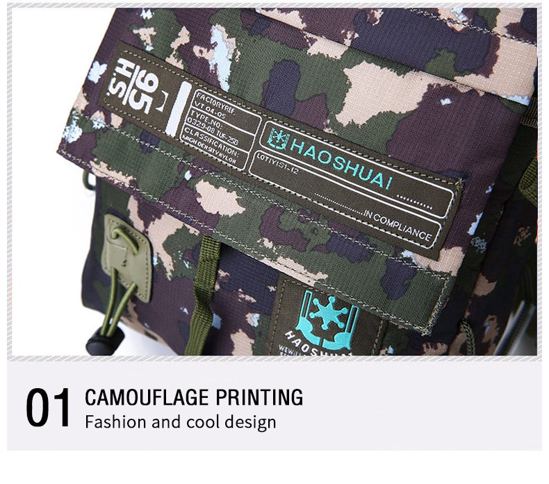 Waterproof Shoulder & Waist Messenger Bag Messenger Bags BeSmashing