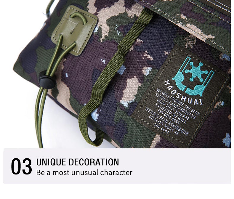 Waterproof Shoulder & Waist Messenger Bag Messenger Bags BeSmashing