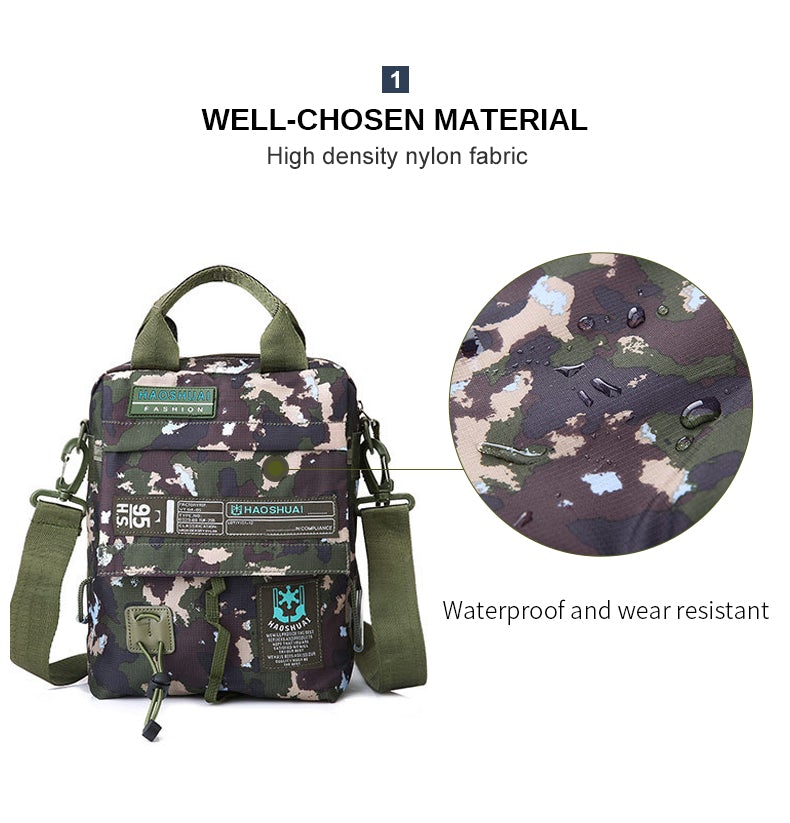 Waterproof Shoulder & Waist Messenger Bag Messenger Bags BeSmashing