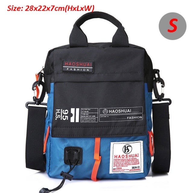 Waterproof Shoulder & Waist Messenger Bag Messenger Bags BeSmashing Sky Blue Small 28 x 22 x 7cm