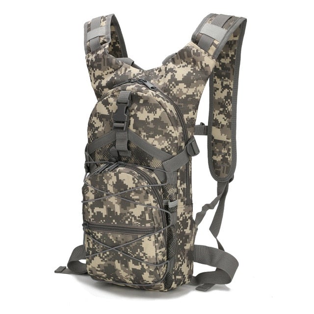 15 Litre Molle Tactical Backpack Backpacks BeSmashing ACU Digital Camouflage 