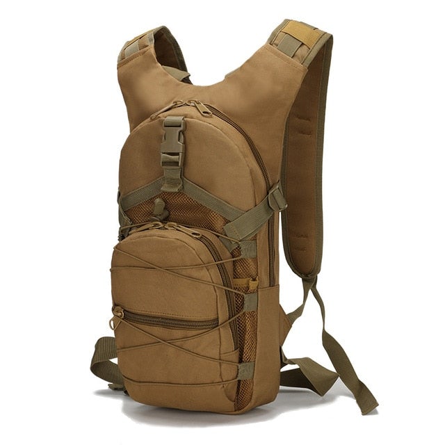 15 Litre Molle Tactical Backpack Backpacks BeSmashing Khaki 