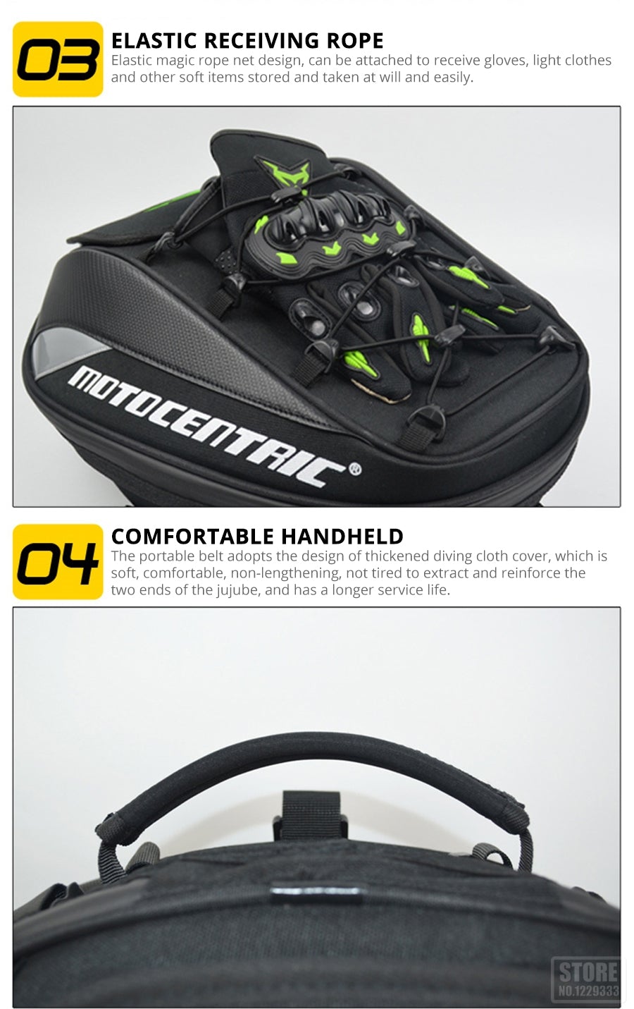 2 In 1 Motorcycle Seat Bag and BackPack Motorcycle Bags &amp; Panniers BeSmashing 