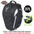 2 In 1 Motorcycle Seat Bag and BackPack Motorcycle Bags & Panniers BeSmashing Grey Logo 37 Litre 