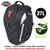 2 In 1 Motorcycle Seat Bag and BackPack Motorcycle Bags & Panniers BeSmashing Red Logo 37 Litre 
