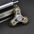 3 Gears Metal Fidget Spinner Activity Toys BeSmashing 3 Gears Silver & Gold 