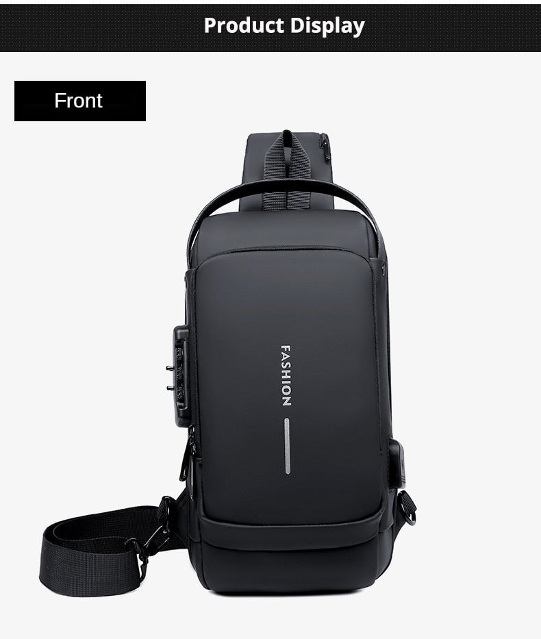 Anti Theft Waterproof Chest & Backpack Backpacks BeSmashing 