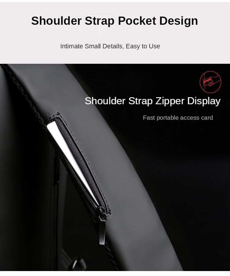 Anti Theft Waterproof Chest &amp; Backpack Backpacks BeSmashing 