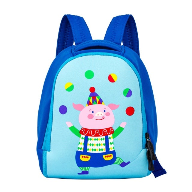 Cartoon Children&#39;s Backpack 30 Animals! School Bags BeSmashing Clown 