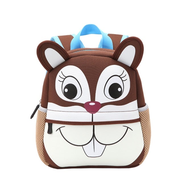 Cartoon Children&#39;s Backpack 30 Animals! School Bags BeSmashing Gopher 